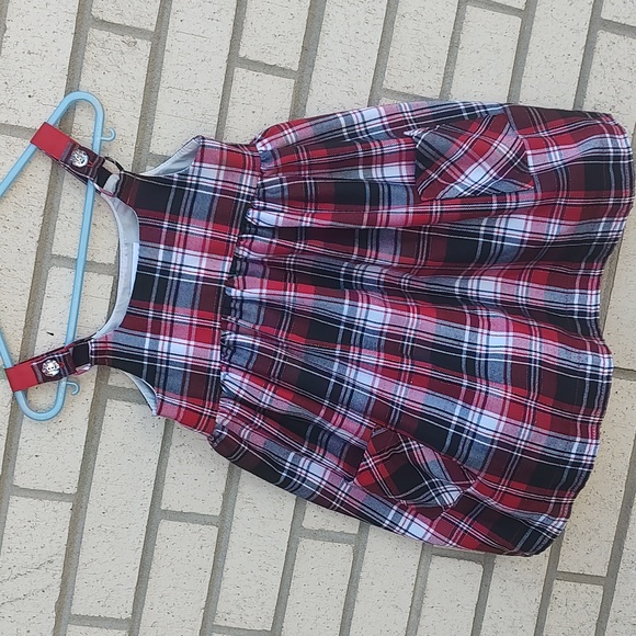 Bonnie Jean Other - Bonnie Jean Red Paid Dress